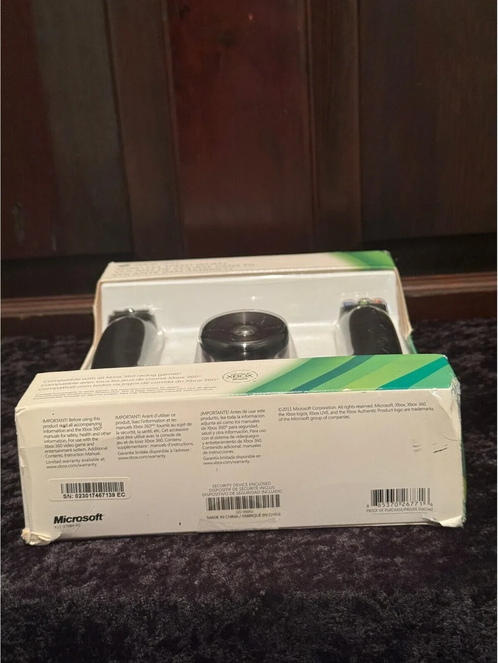 Xbox 360 Wireless Speed Wheel Controller
